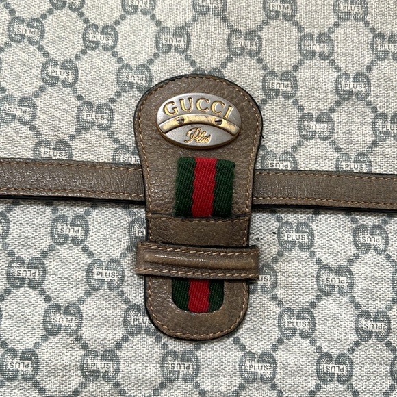 Large GUCCI Portfolio / Envelope Clutch Bag - project bag - Picture 3 of 17